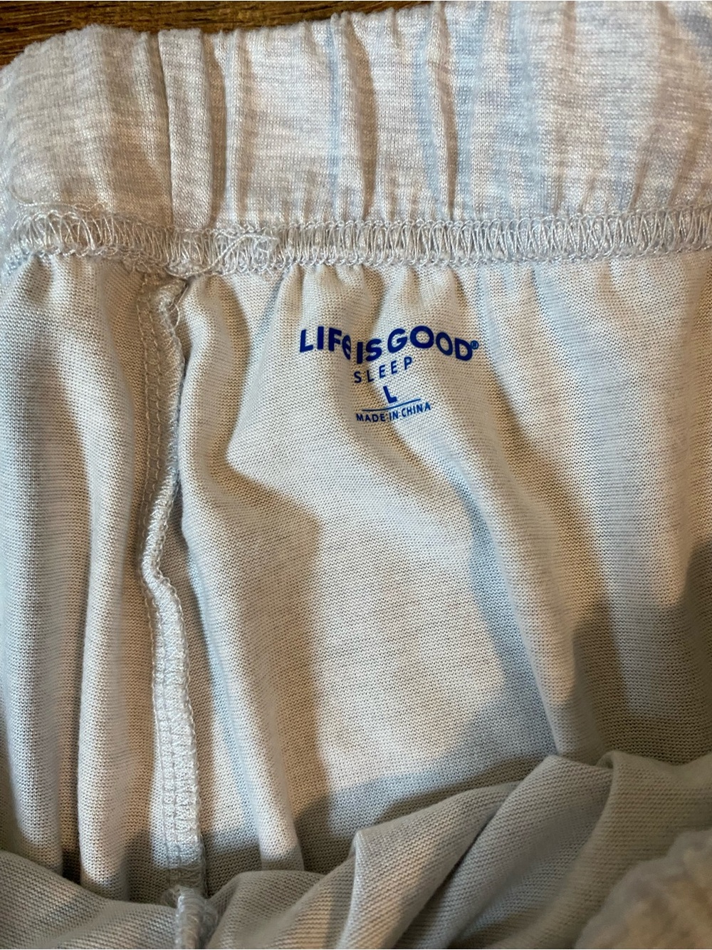 Life Is Good grey pajama set size large - Picture 9 of 14